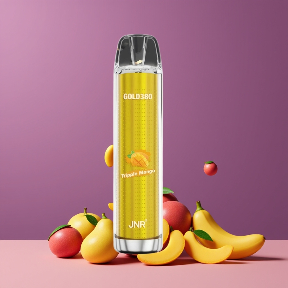 JNR Glod380 6000パフ トリプルマンゴー 1500mAh 13ml ジャパン まとめ買い
