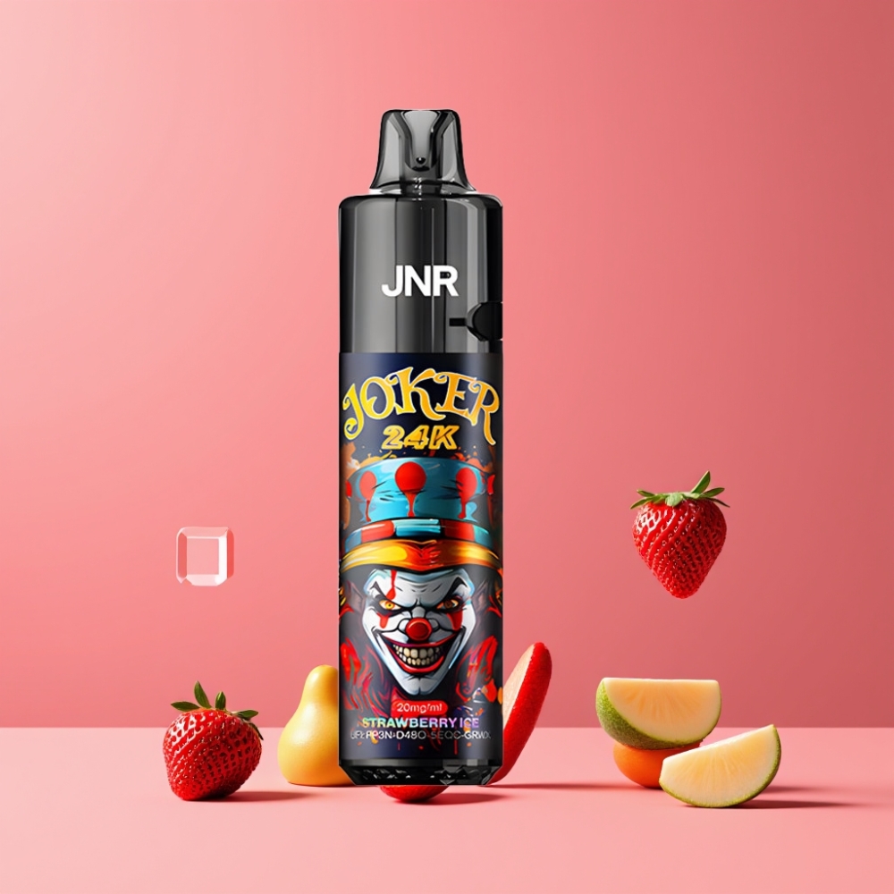 JNR Joker 24000パフ ストロベリーアイス ジャパン まとめ買い 2+10ml 800mAh サイドリフィル