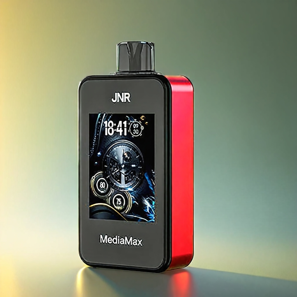 JNR Mediamax 40000 Puffs 5% 21mL 2.4HD デュアルメッシュコイル ウォーターメロンアイス ジャパン まとめ買い