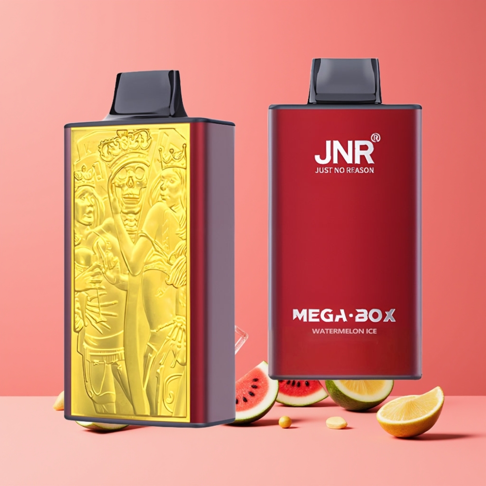 JNR Mega Box 25000 プフス スイカアイス ジャパン まとめ買い 30ml 850mAh デュアルメッシュコイル Type-C