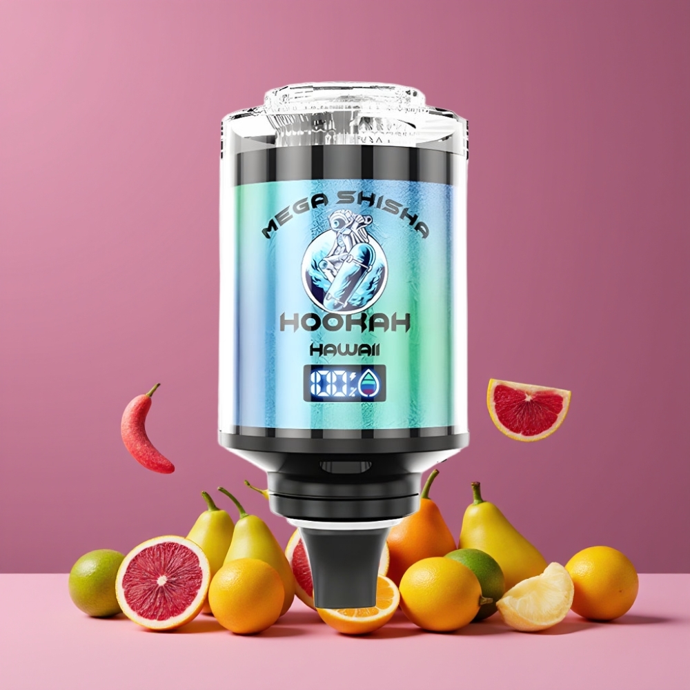 JNR Mega Shisha Hookah 100K 2%ニコチン ジャパン まとめ買い デスクトップ互換 スマートスクリーン 2200mAh