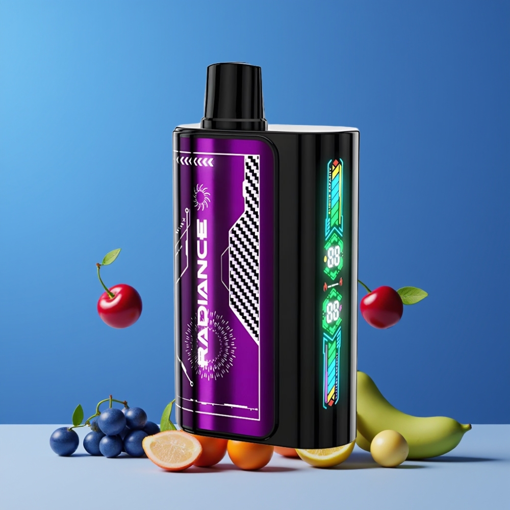 JNR Radiance 31000パフ ブルーベリーラズチェリー ジャパン まとめ買い 28ml 2% デュアルメッシュコイル 950mAh