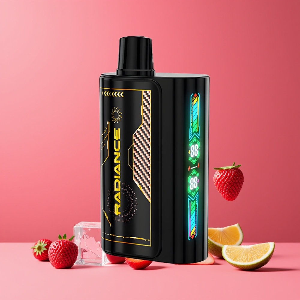 JNR Radiance 31000パフ ストロベリーレッドチェリーアイス ジャパン まとめ買い 28ml 950mAh 2%