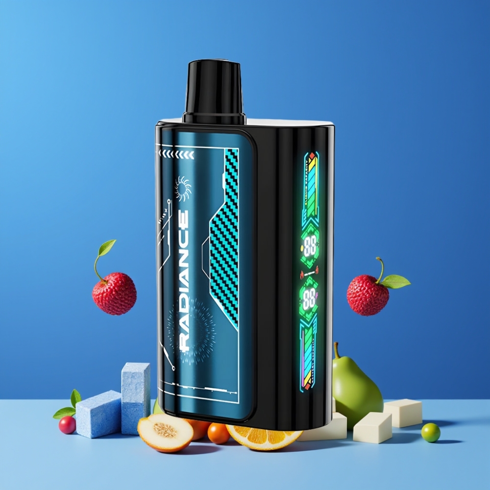 JNR Radiance 31000 パフ ブルーレズアイス ジャパン まとめ買い 28ml デュアルメッシュコイル 950mAh