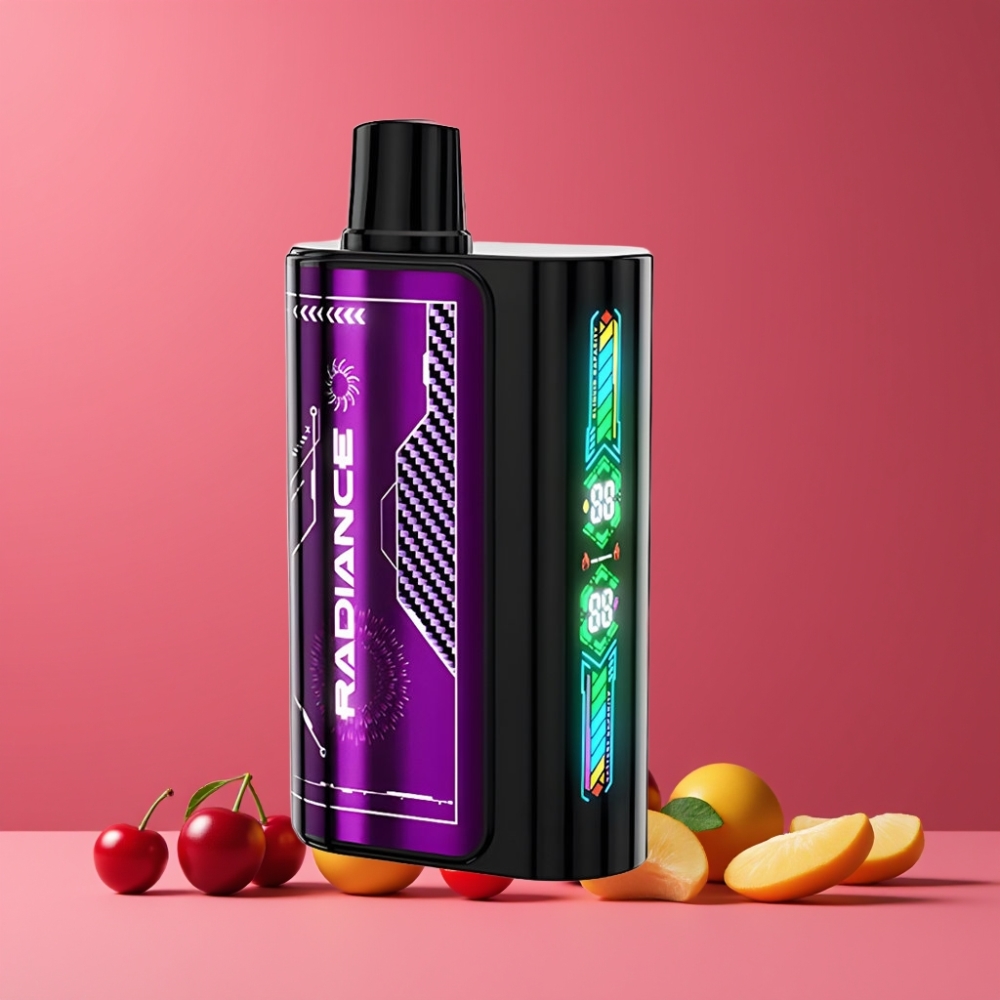 JNR Radiance 31000パフ チェリーベリー ジャパン まとめ買い 28ml デュアルメッシュコイル 950mAh