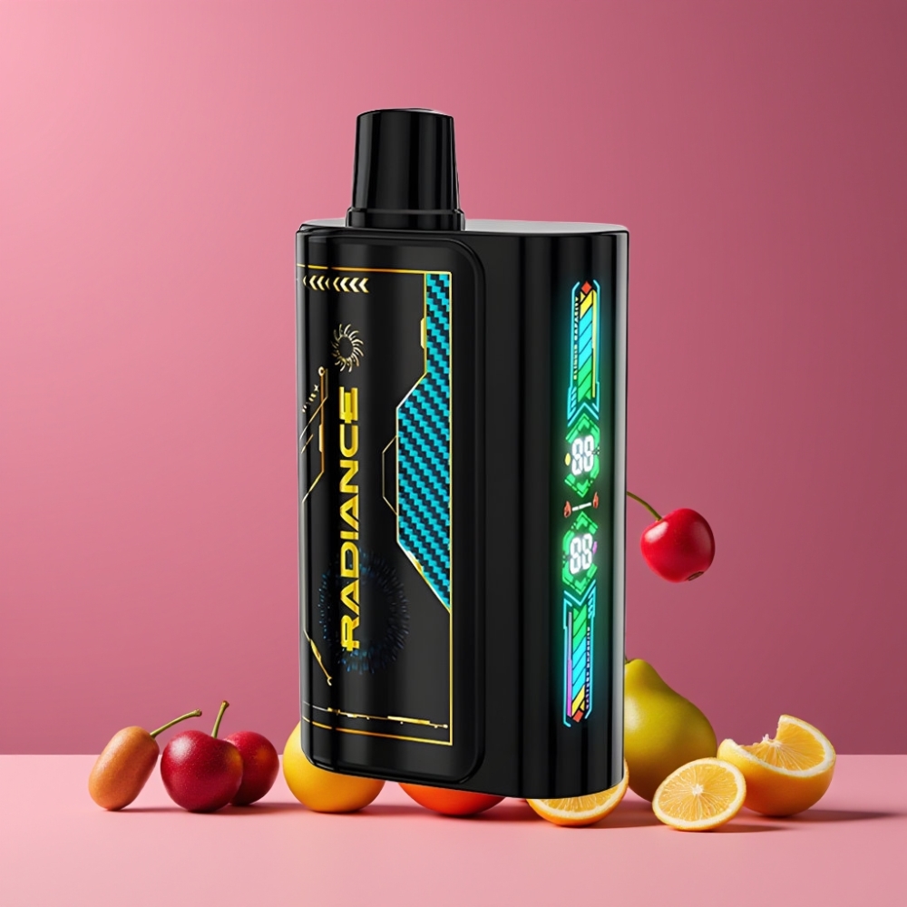 JNR Radiance 31000パフ チェリーコーラ 28ml デュアルメッシュコイル 950mAh ジャパン まとめ買い