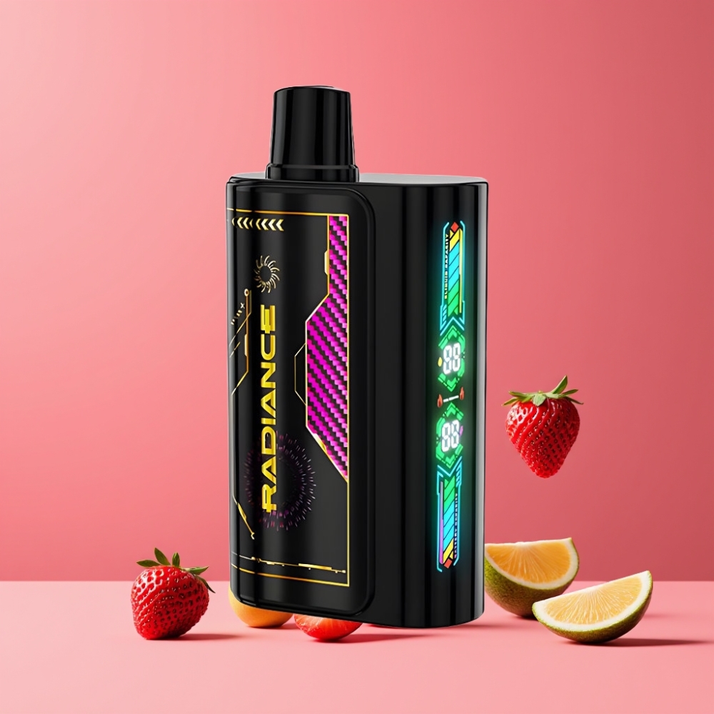 JNR Radiance 31000パフ ストロベリーアイス ジャパン まとめ買い 28ml デュアルメッシュコイル 950mAh