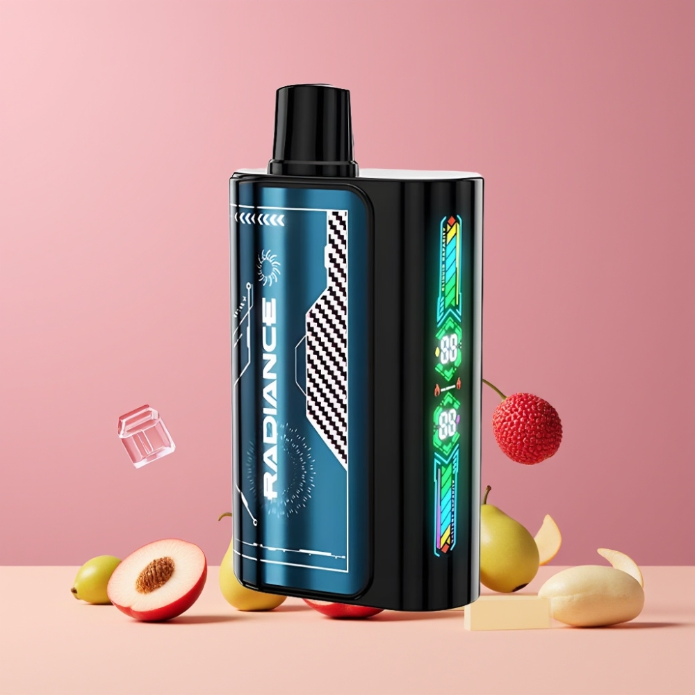JNR Radiance 31000パフ 夏ピーチアイス ジャパン まとめ買い 28ml デュアルメッシュコイル 950mAh
