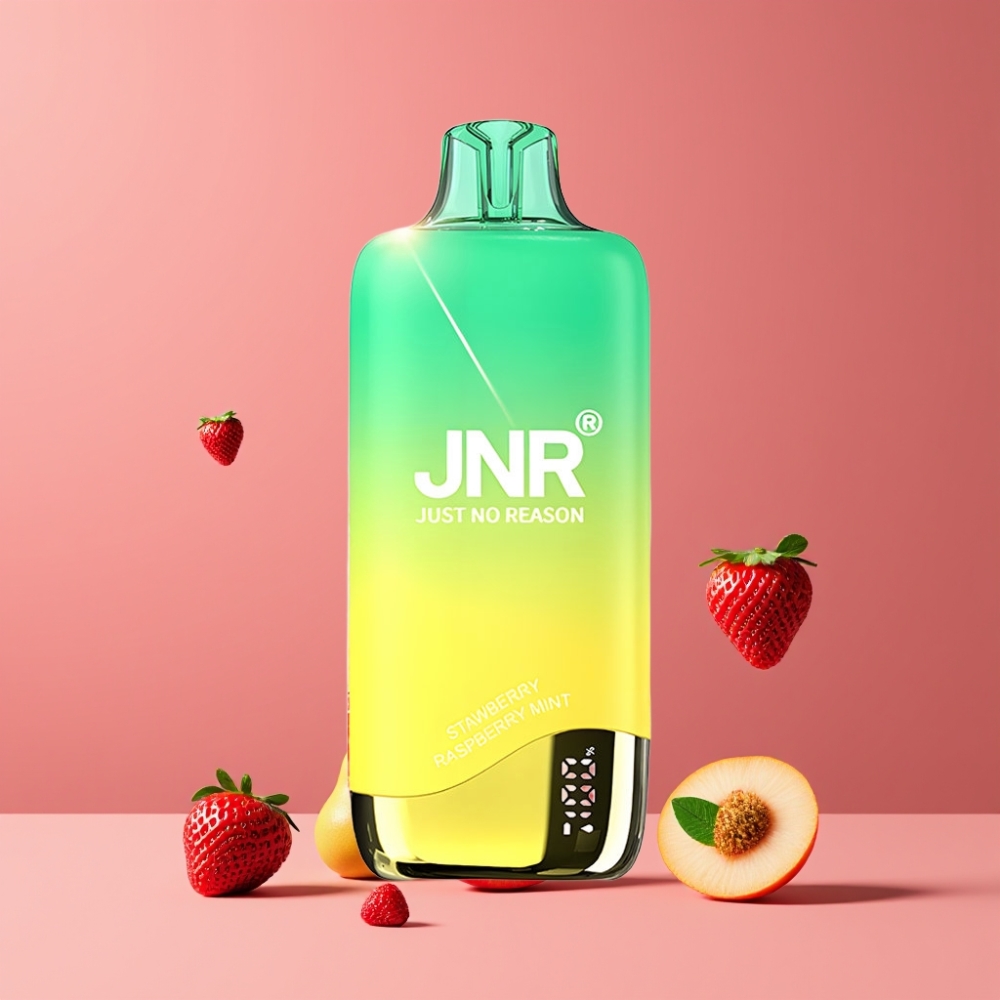 JNR Rainbow 10500パフ ストロベリーピーチミント ジャパン まとめ買い 600mAh 18ml 0.8ohm