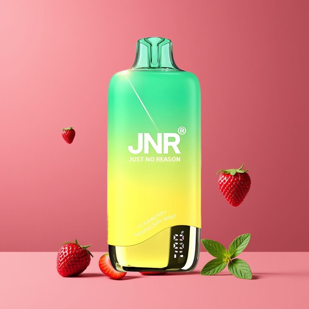 JNR Rainbow 10500パフ ストロベリーレッドラズベリーミント ジャパン まとめ買い 600mAh 18ml 0.8ohm