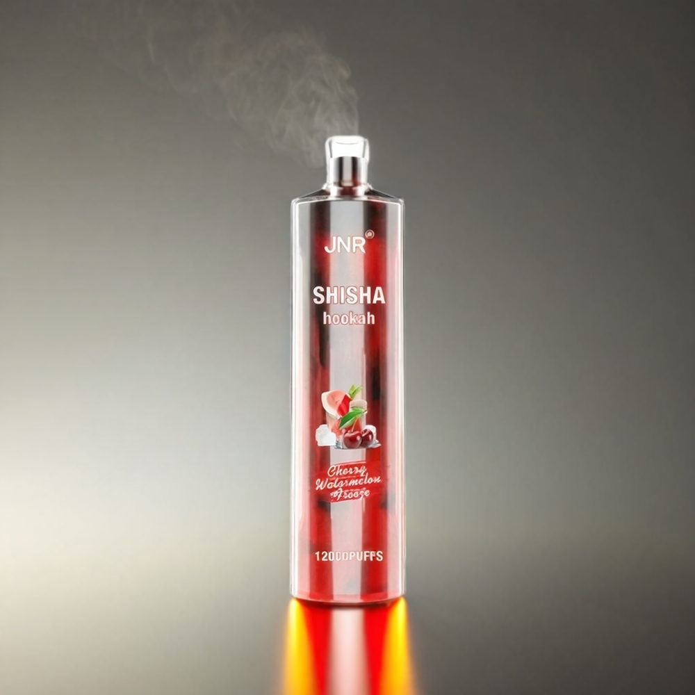 JNR Jnr Shisha Hookah 12000パフ 750mAh 24ml メッシュコイル チェリーウォーターメロンフリーズ ジャパン まとめ買い