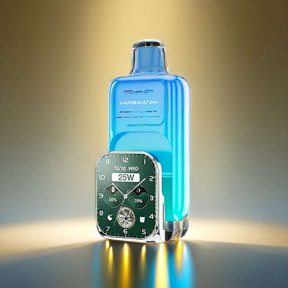 JNR Vape Watch 30000 パルス デュアルメッシュ 19mL 5% サワーアップル ジャパン まとめ買い