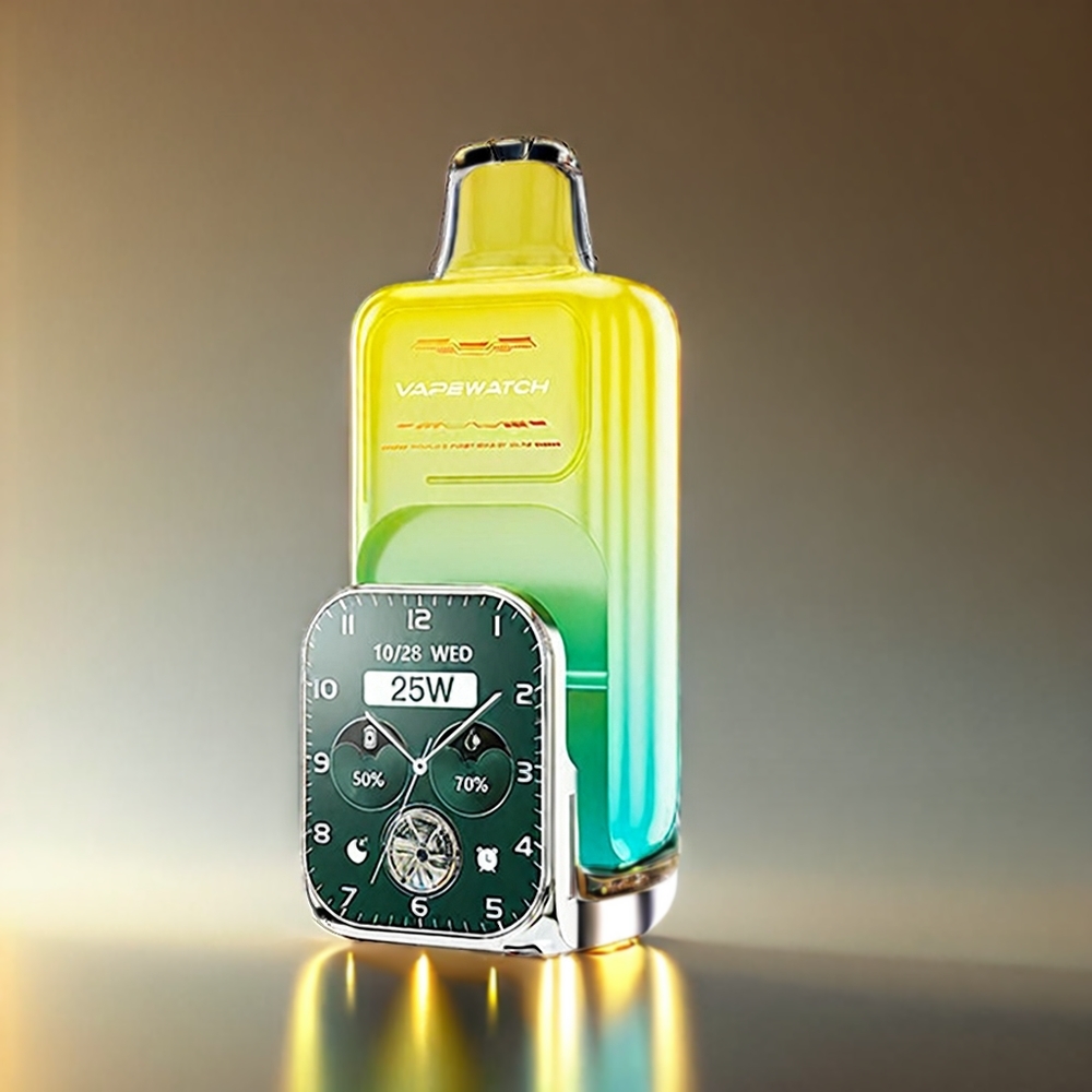 JNR Vape Watch 30000 Puffs 1000mAh 19mL 5% Dual Mesh Coil オレンジマンゴー ジャパン まとめ買い