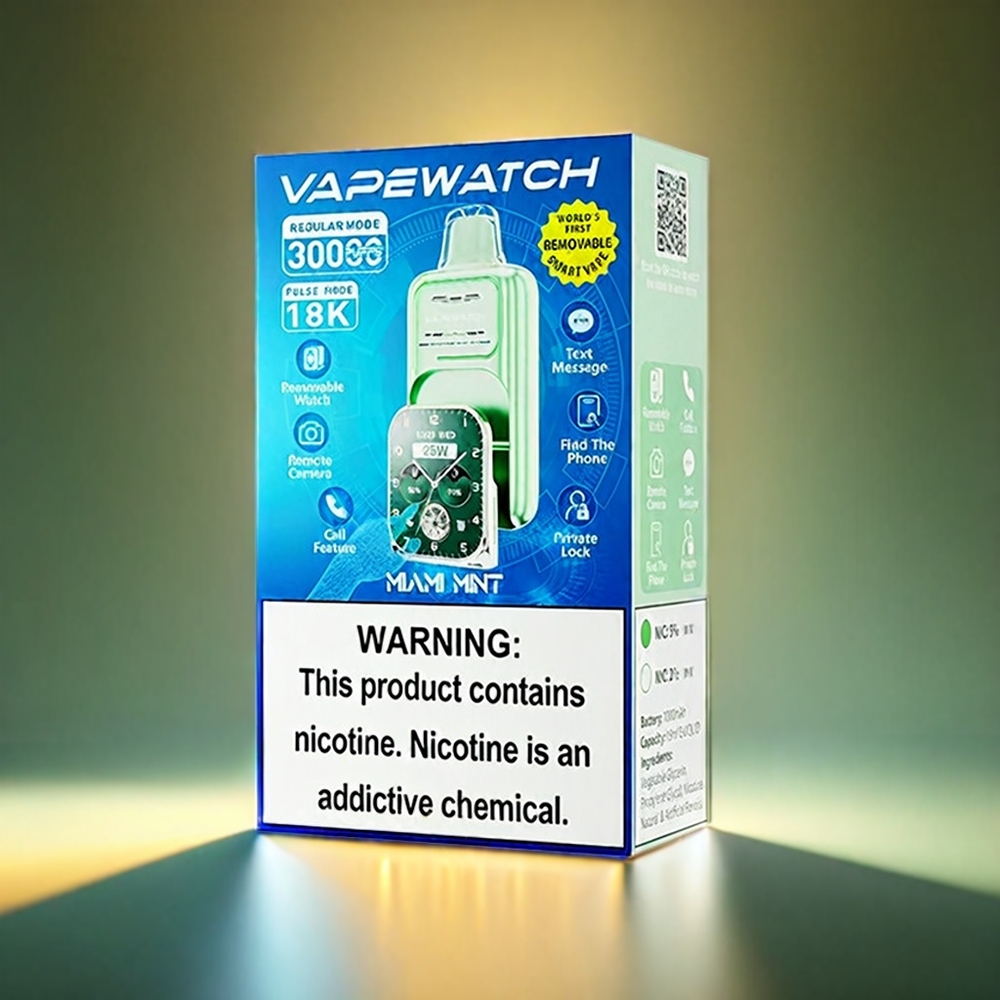 JNR Vape Watch 30000 Puffs 1000mAh 19mL 5% Dual Mesh ジャパン まとめ買い