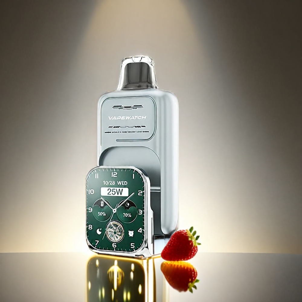 JNR Vape Watch 30000 Puffs 1000mAh 19mL 5% ストロベリーアイス ジャパン まとめ買い