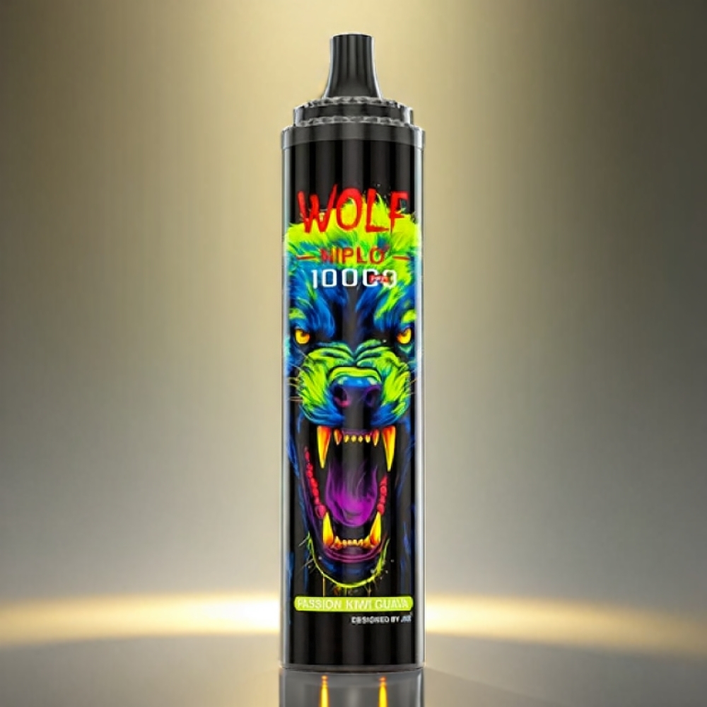 JNR Wolf 10000 Puffs 1.0Ohm 20ml 650mAh PassionKiwiGuava ジャパン まとめ買い