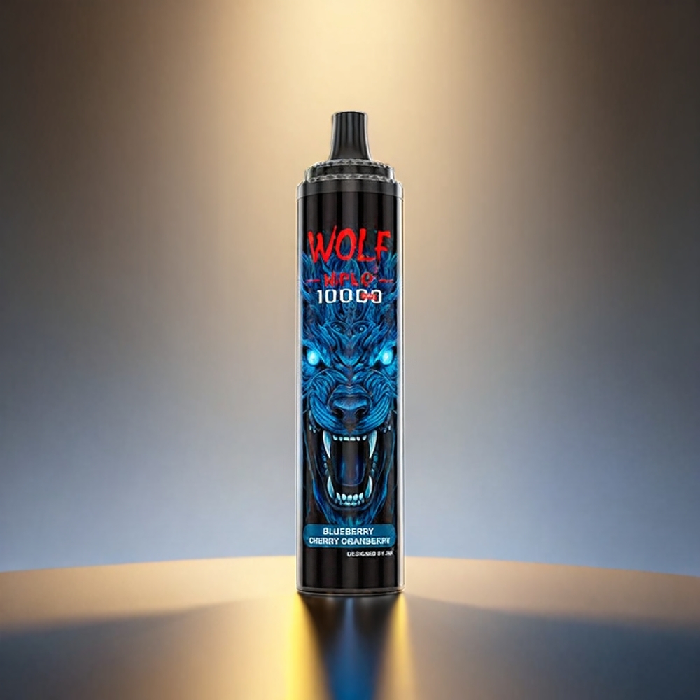 JNR Wolf 10000 Puffs 1.0Ω 650mAh 20ml Type-C ブルーベリー チェリー クランベリー ジャパン まとめ買い