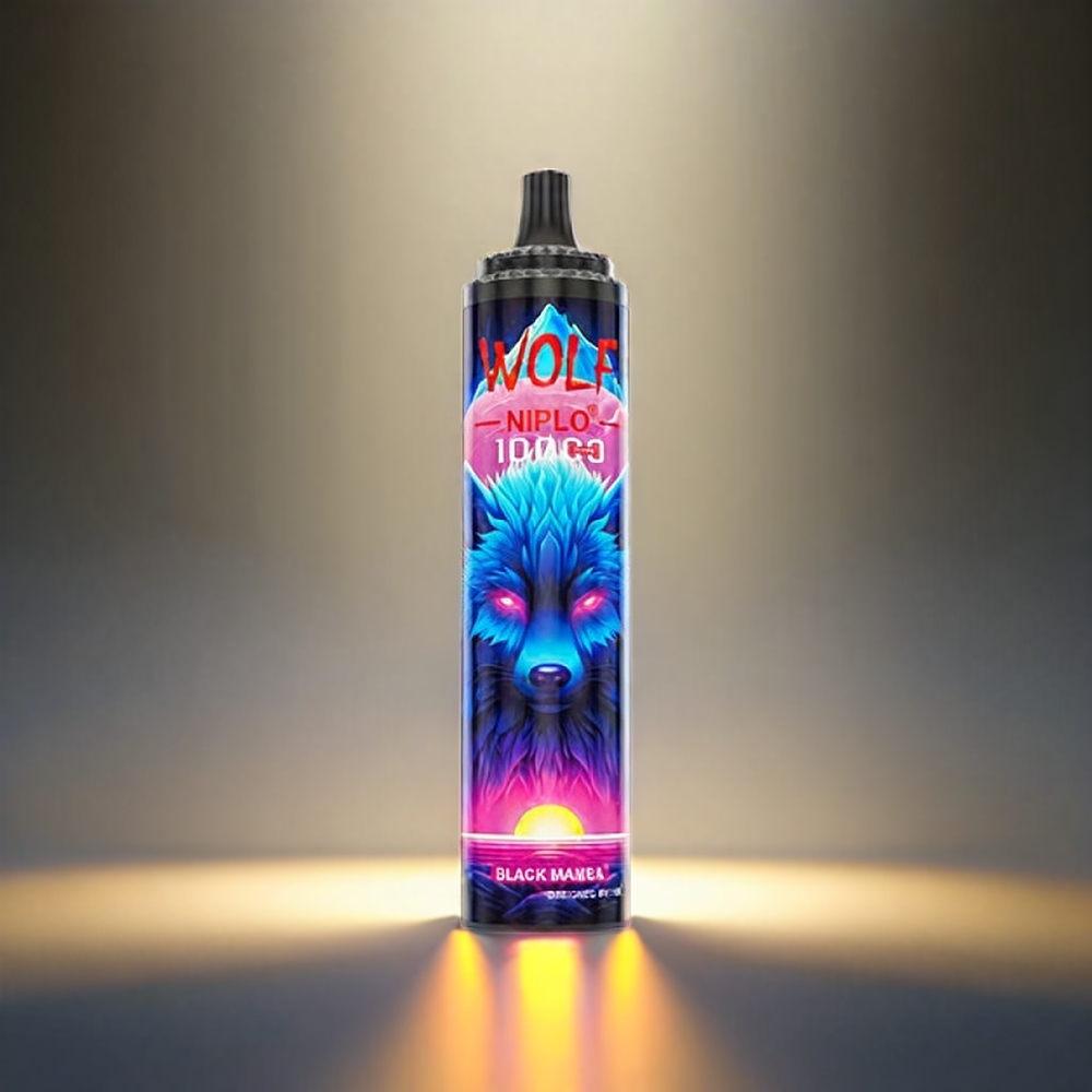 JNR Wolf Wolf 10000 Puffs 1.0Ohm 650mAh 20ml ブラックマンバ ジャパン まとめ買い