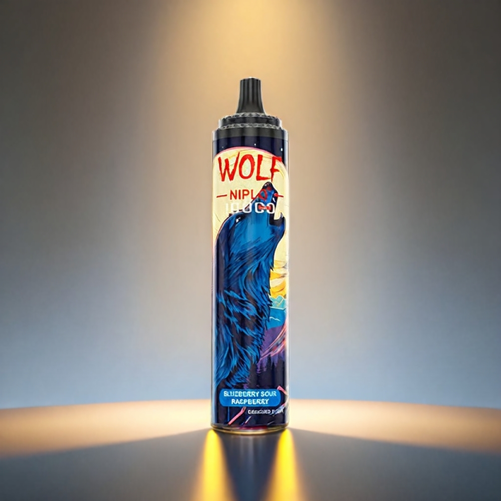 Jnr Wolf 10000 Puffs 1.0Ohm 650mAh 20ml Type-C ブルーベリー サワー ラズベリー ジャパン まとめ買い