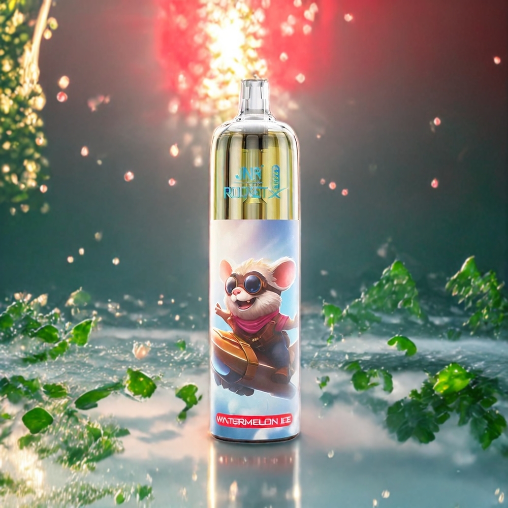 JNR Rocket X 12400 パフス スイカアイス ジャパン まとめ買い 850mAh Type-C 充電 RGB ライト