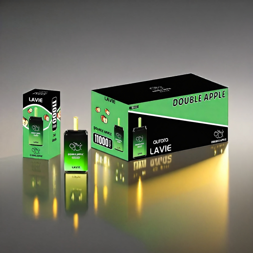 LAVIE Aurora 11000 Puffs 22ML 650mAh TypeC ダブルアップル ジャパン まとめ買い