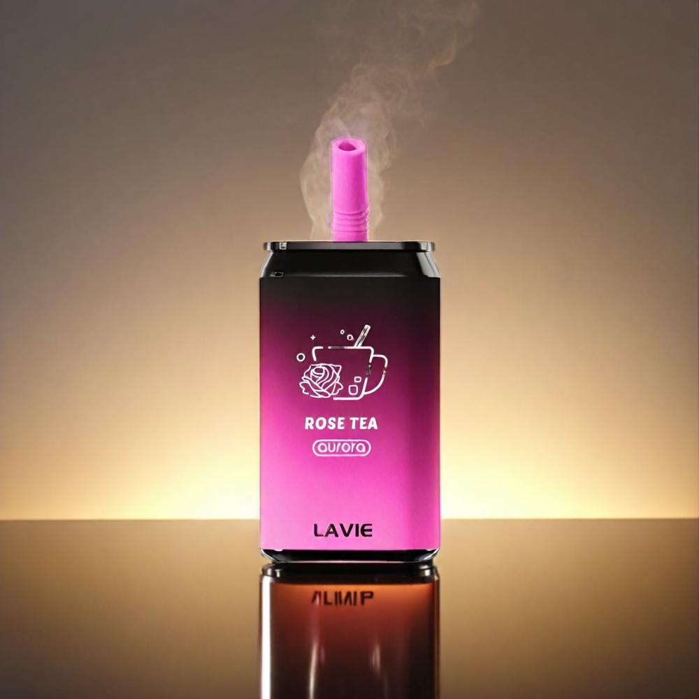 LAVIE Aurora 11000 Puffs 22ML 650mAh ローズティー ジャパン まとめ買い