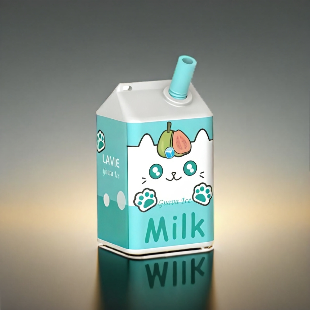 LAVIE Milk 16ML 7000 Puffs 600mAh グアバアイス ジャパン まとめ買い