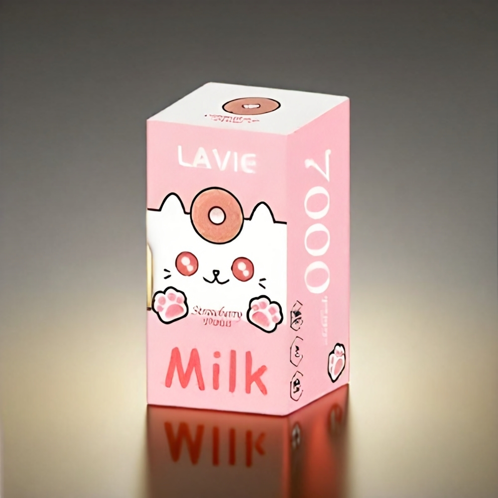 LAVIE Milk 16ML 7000 Puffs TypeC 600mAh ジャパン まとめ買い