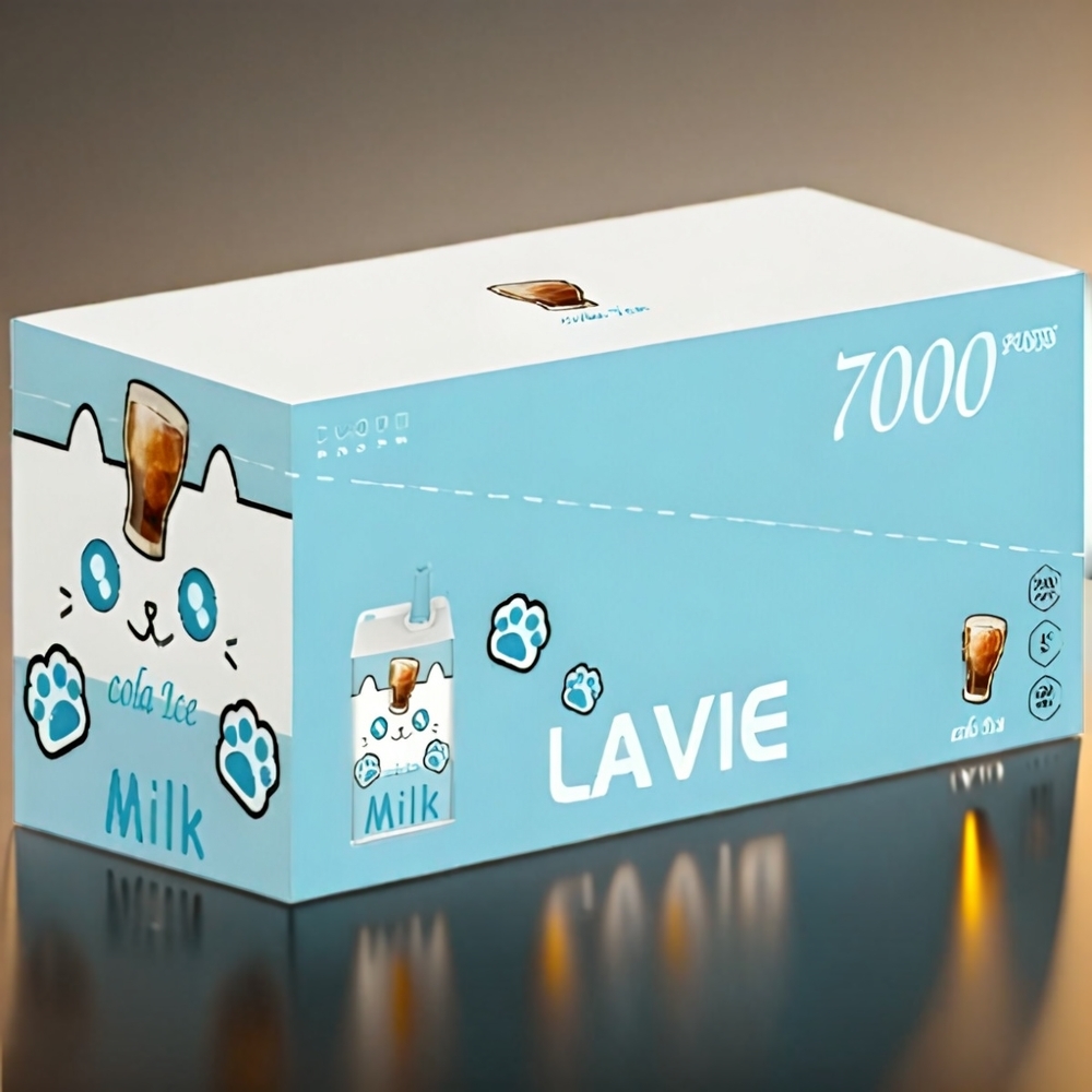 LAVIE Milk 7000 Puffs 16ML 600mAh TypeC コーラアイス ジャパン まとめ買い
