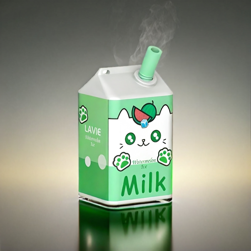 LAVIE Milk 7000 Puffs 16ML 600mAh 西瓜アイス ジャパン まとめ買い