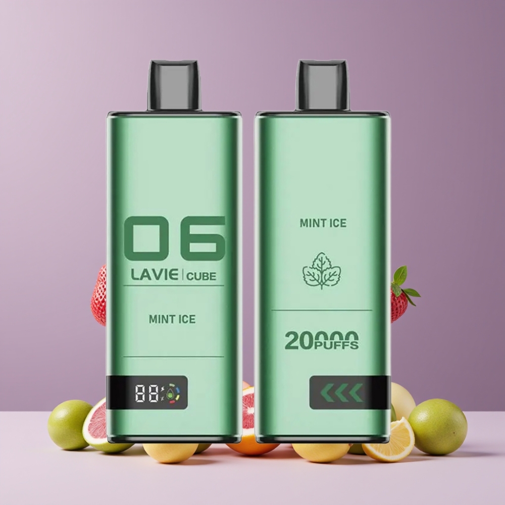 Lavie Cube 20000パフ ミントアイス ジャパン まとめ買い 28ML 5% 600mAh Type C