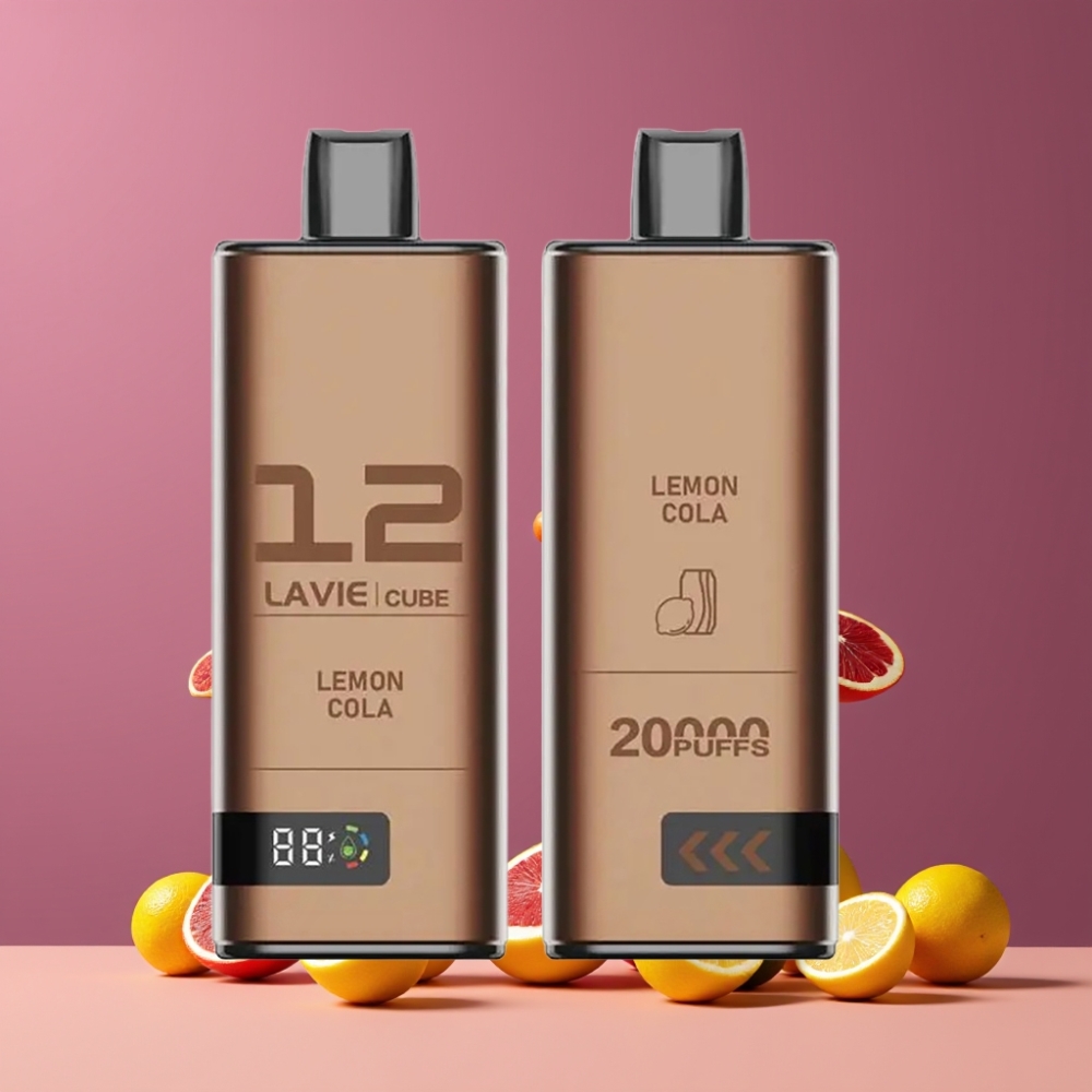 Lavie Cube 20000パフ レモンコーラ ジャパン まとめ買い 28ML 600mAh Type C