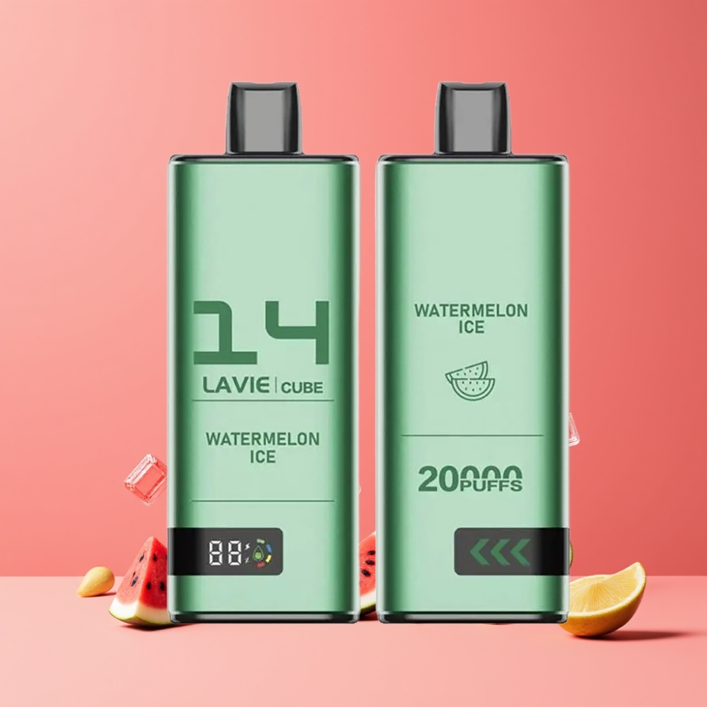 Lavie Cube 20000パフ スイカアイス ジャパン まとめ買い 28ML 600mAh Type C