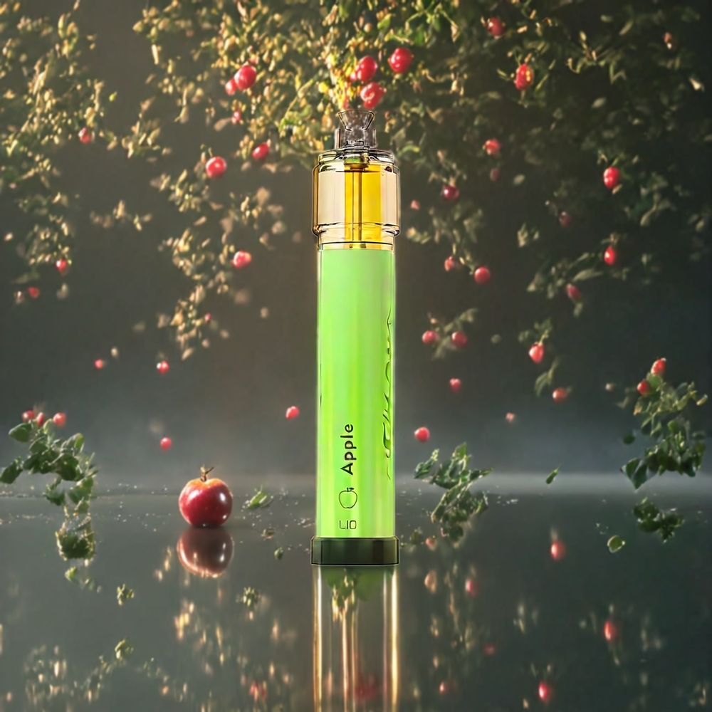 LIO Bee Lit 2500パフ アップル ジャパン まとめ買い 1300mAh 6.0ml 5%