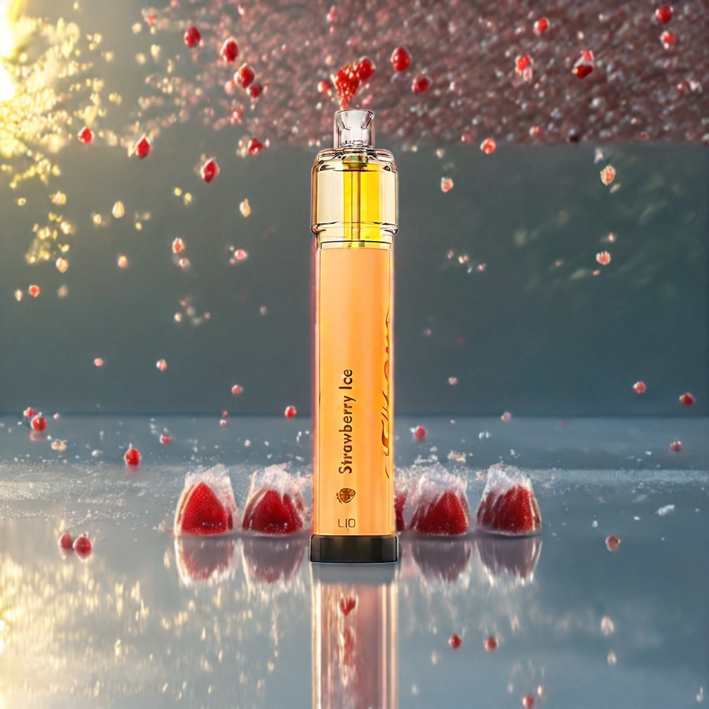 LIO Bee Lit 2500パフ ストロベリーアイス ジャパン まとめ買い 1300mAh 6.0ml 5%