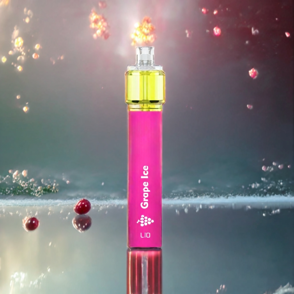 LIO Bee18 2500パフ グレープアイス ジャパン まとめ買い 1300mAh 6.5ml 5%