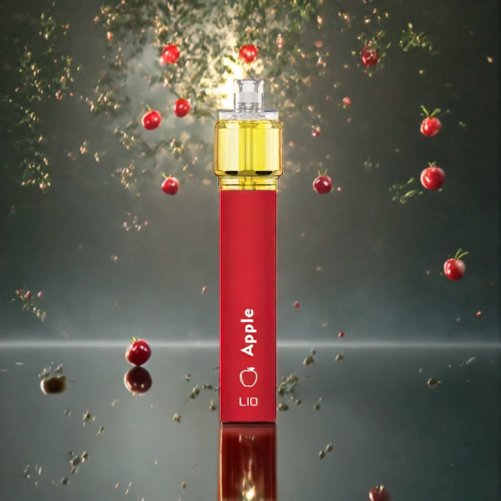 LIO Bee18 2500パフ リンゴ味 ジャパン まとめ買い 1300mAh 6.5ml 5%