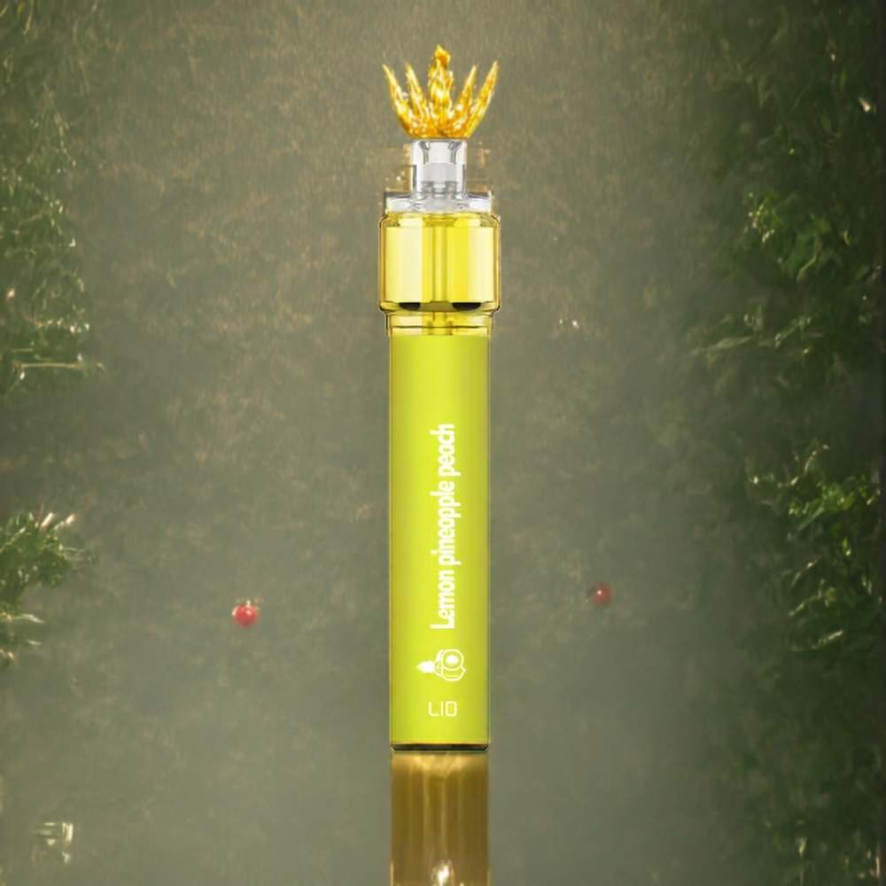 LIO Bee18 2500パフ レモン パイナップル ピーチ ジャパン まとめ買い 6.5ml 5%