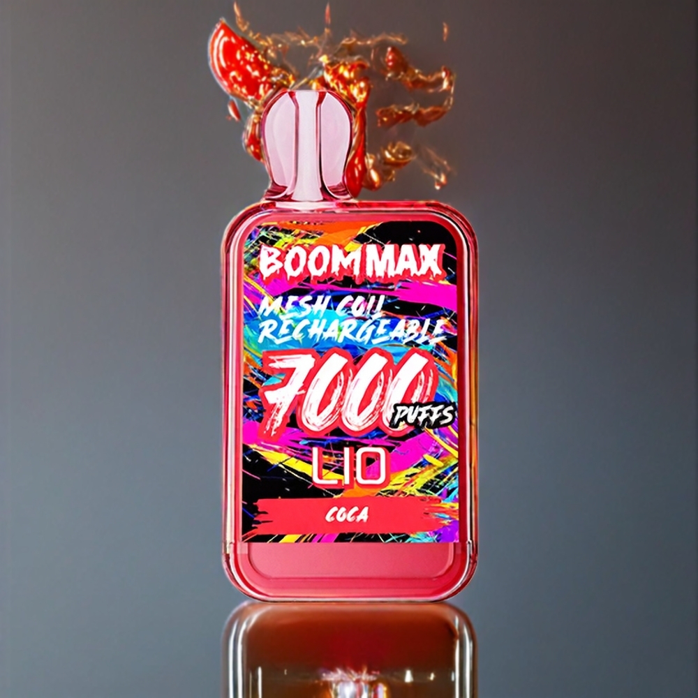 LIO BOOM MAX 7000 パフ コカ ジャパン まとめ買い 15ml 50mg