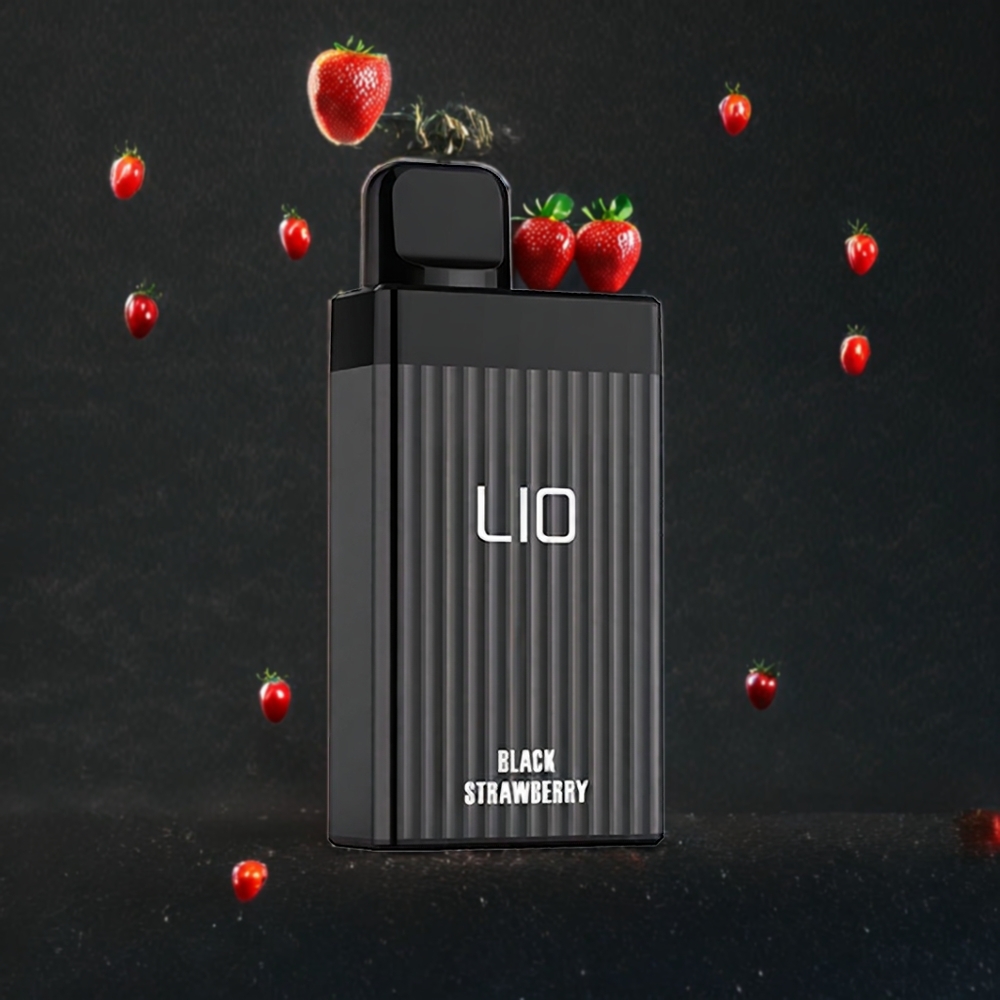 LIO BOXX 4000パフ 黒いちご ジャパン まとめ買い 650mAh Type-C充電