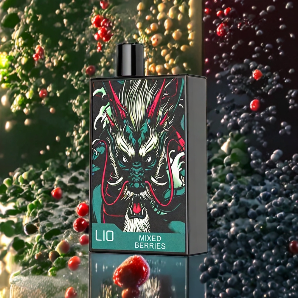LIO CAPO 4500パフ ミックスベリー ジャパン まとめ買い 12ml 50mg 600mAh Type-C