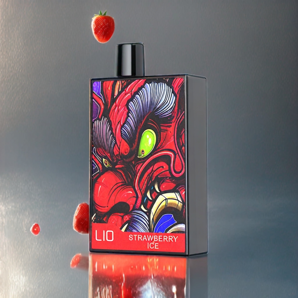 LIO CAPO 4500パフ ストロベリーアイス ジャパン まとめ買い 600mAh Type-C 12ml