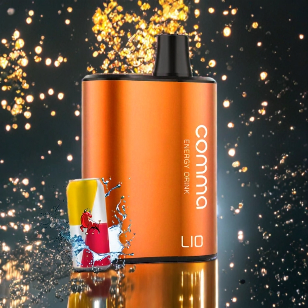 LIO COMMA 5000パフ エナジードリンク ジャパン まとめ買い 15ml 50mg メッシュ1.0オーム