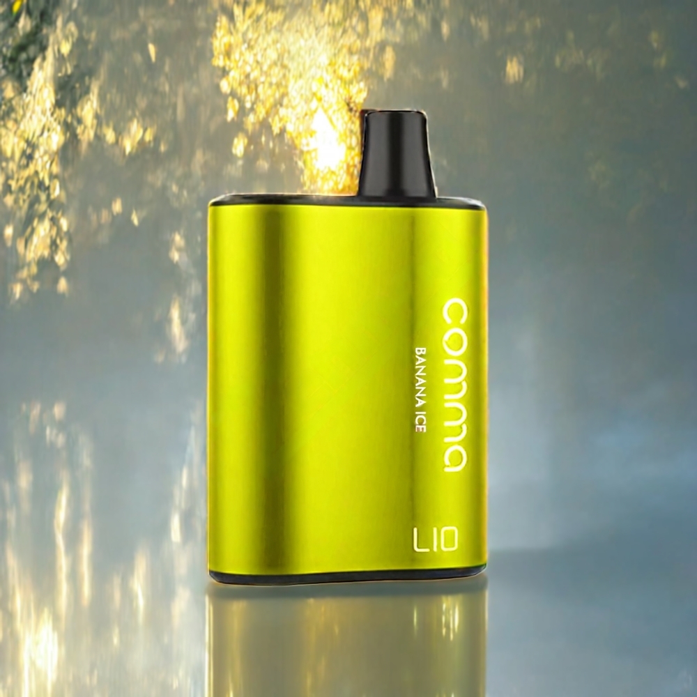 LIO COMMA 5000パフ バナナアイス ジャパン まとめ買い 900mAh 15ml
