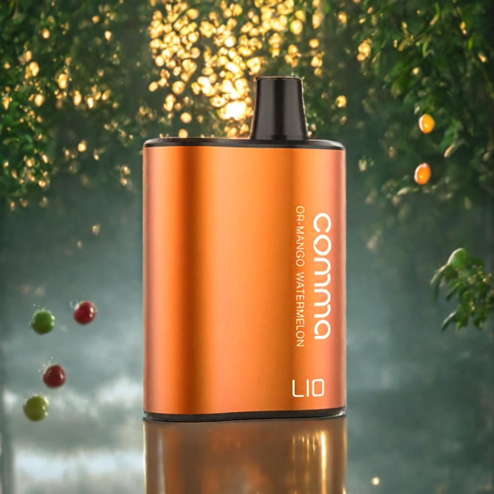 LIO COMMA 5000パフ マンゴーウォーターメロン ジャパン まとめ買い 900mAh 15ml
