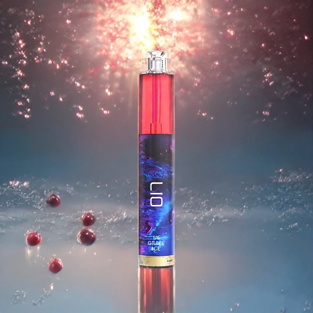 LIO Max 3000パフ グレープアイス ジャパン まとめ買い 1000mAh 10mL