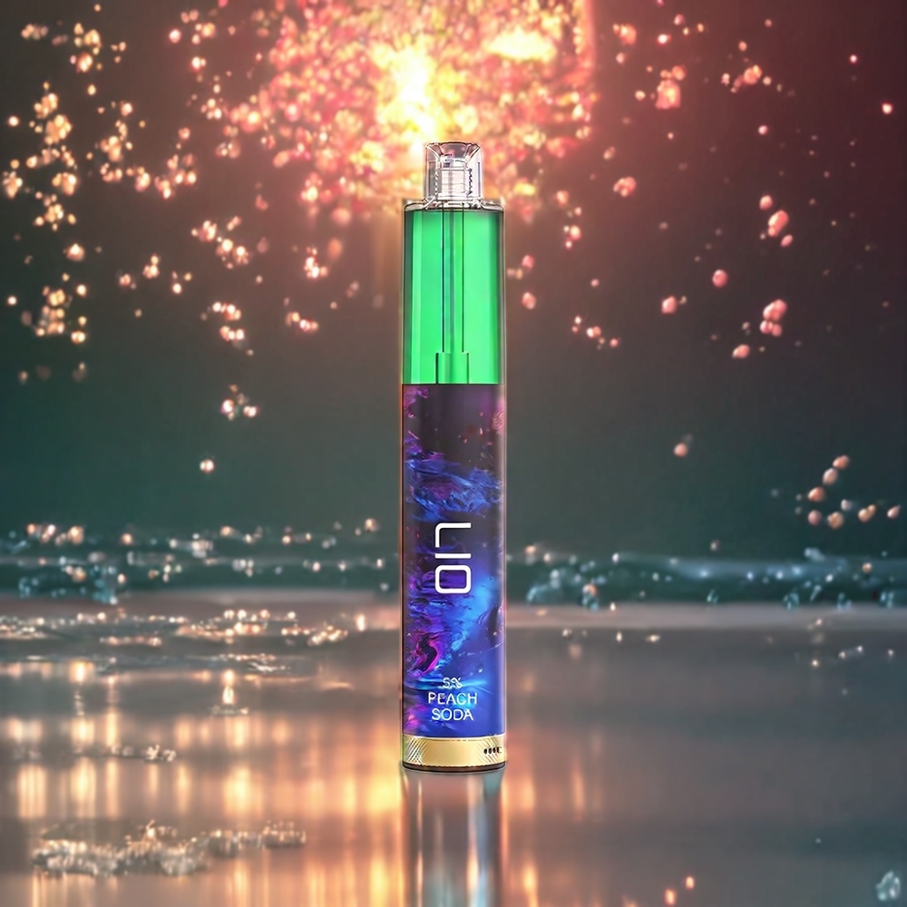 LIO Max Mesh 3000パフ ピーチソーダ ジャパン まとめ買い 1000mAh 10mL デュアルスロットエアフロー