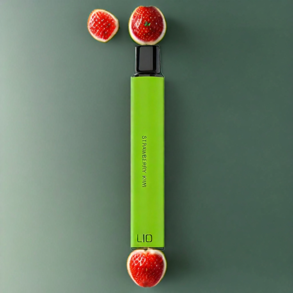 LIO Mini 600パフ ストロベリーキウイ ジャパン まとめ買い 400mAh 2ml 20mg