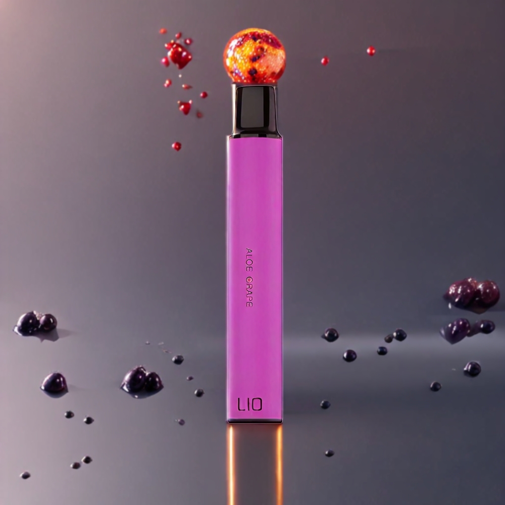 LIO Mini 600プフ アロエグレープ ジャパン まとめ買い 400mAh 2ml 20mg