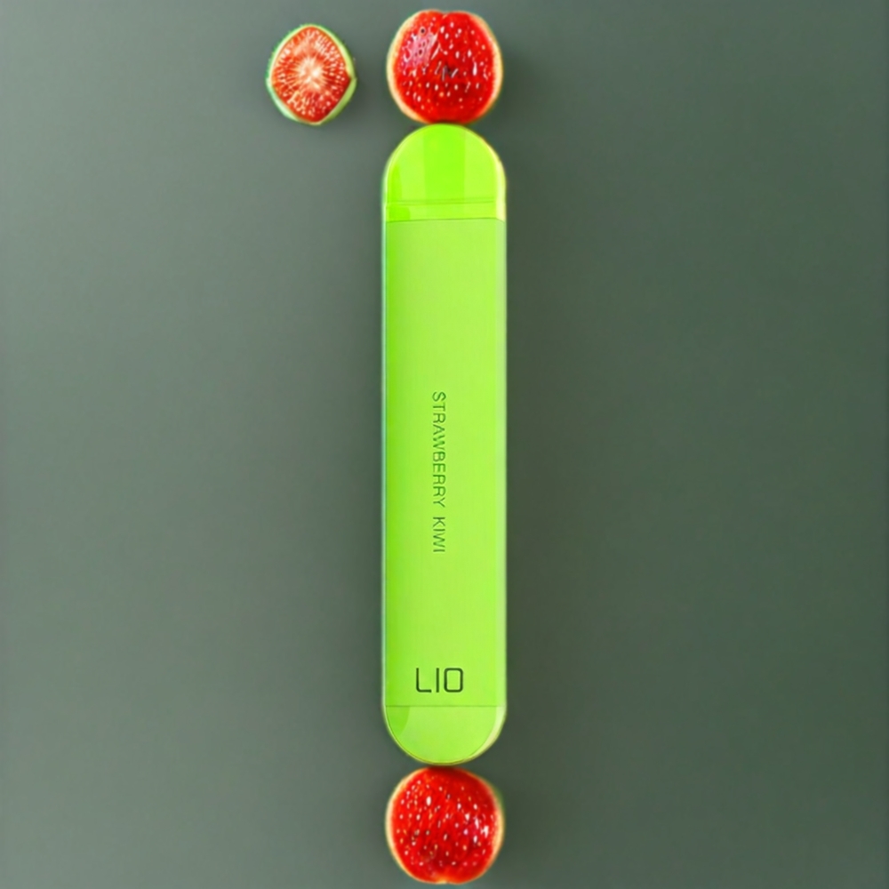 LIO NANO X 600パフ ストロベリーキウイ ジャパン まとめ買い 500mAh 2ML 20mg